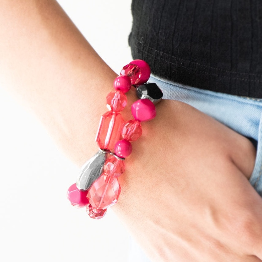 NWT "Rockin Rock Candy" Pink Bracelet(Last One)